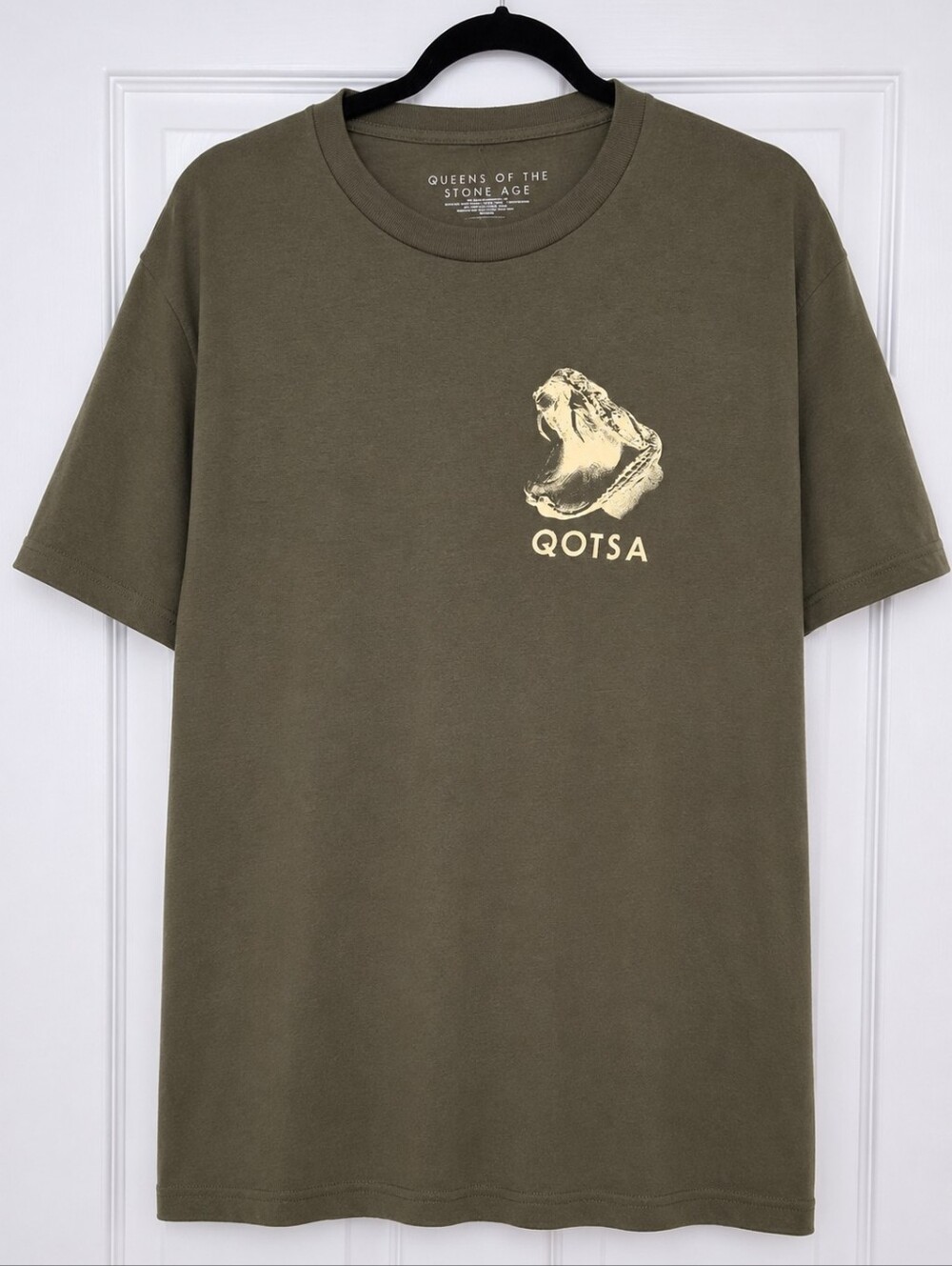 Queens of the Stone Age QOTSA 2023 Tour Shirt In Times New Roman XL- Never Worn